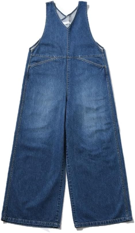 極美品】Johnbull ブルー オールインワン オーバーオール ジョンブル